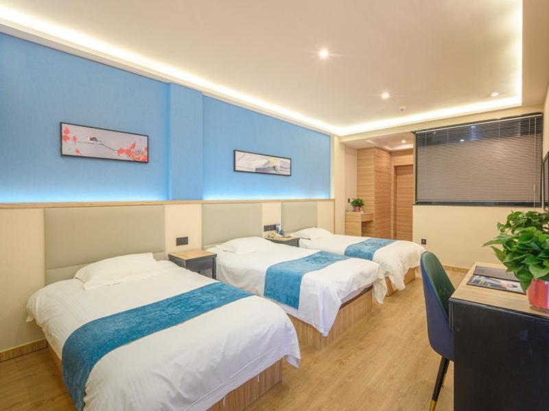 Greentree Inn Henan Kaifeng Gulou Square Express Hotel מראה חיצוני תמונה